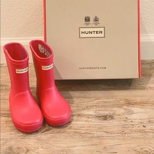 Girls/ Toddler Authentic Hunter Boots
